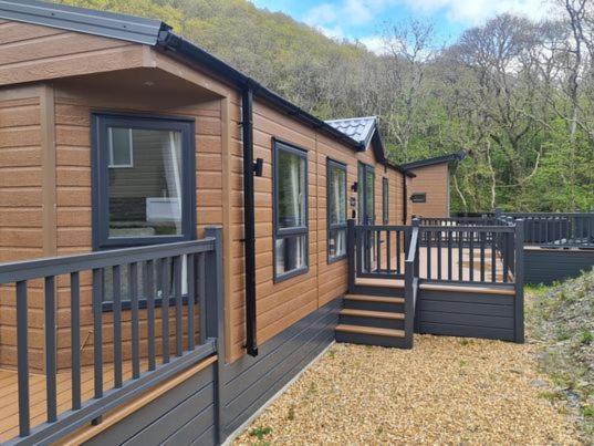 Llanina The Ceredigion - Plot 26, Woodlands Lodge Retreat, New Quay, West Wales المظهر الخارجي الصورة