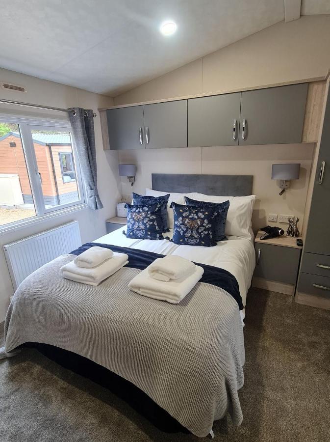 Llanina The Ceredigion - Plot 26, Woodlands Lodge Retreat, New Quay, West Wales المظهر الخارجي الصورة